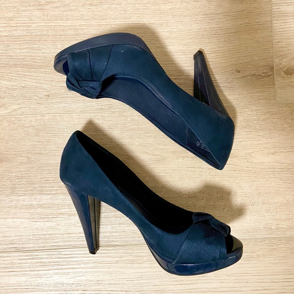 Peep-toe Platform Pump High Heels